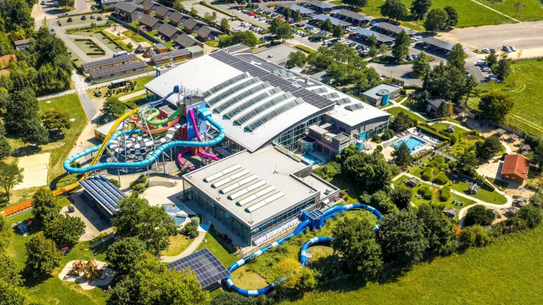 Luftaufnahme vom Aquamagis