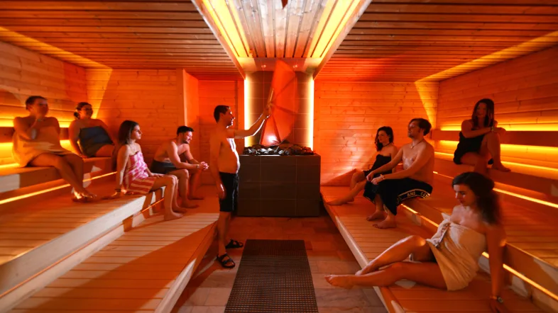 Aufguss Sauna