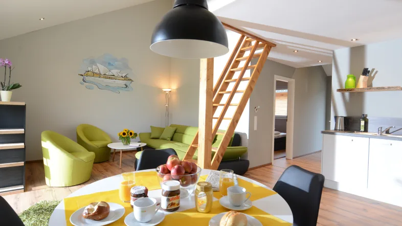 Ferienhaus kategorie 4 Wohnbereich