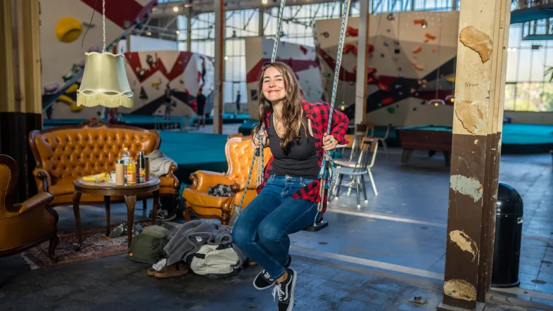 Atmosphäre in der Boulderbar Essen