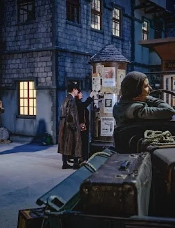 Kulisse Berlin der 1920er Jahre in der Erlebnisfabrik