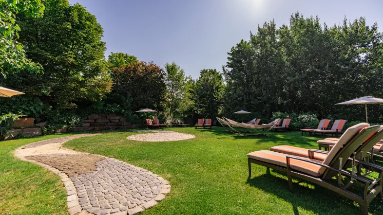 Garten Liegebereich