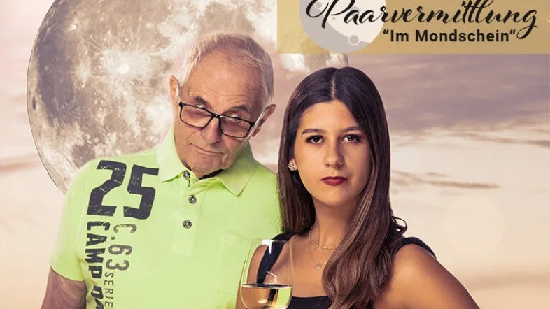 Poster eines Stücks im kleinen Theater Herne.
