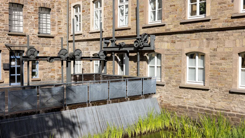 Aussenansicht vom Kraftwerk engelskirchen.