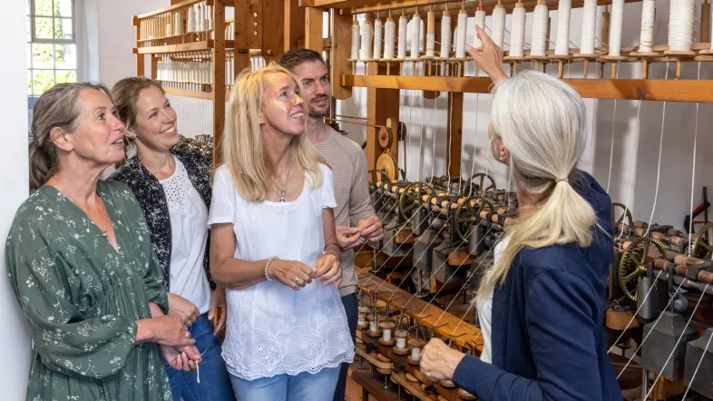 Führung im LVR-Industriemuseum Textilfabrik Cromford.