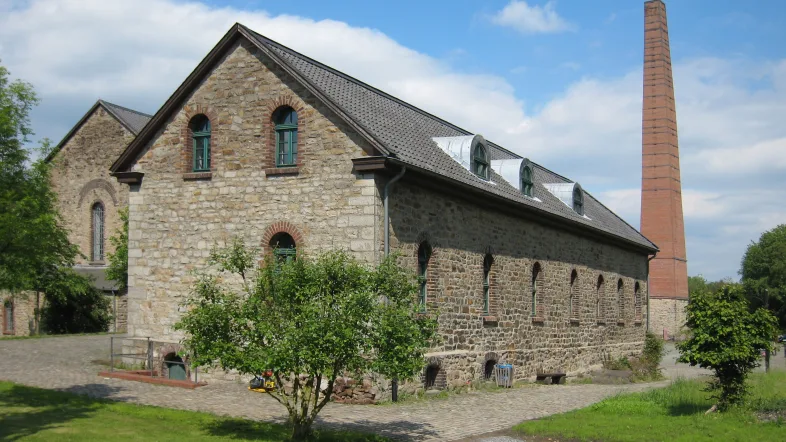 Ehemaliges Betriebsgebäude der Zeche Nachtigall, Außenansicht