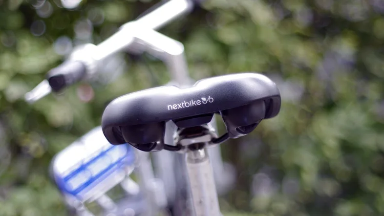 Metropolradruhr-Fahrrad im städteübergreifenden Verleihsystem.