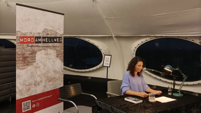 Lesung im Colani-Ei in Lünen, 2024