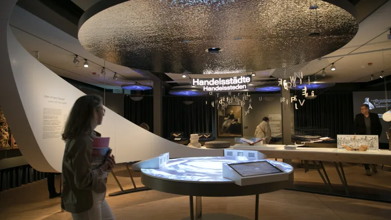 Blick ins Erdgeschoss