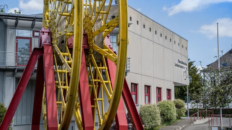 Außenansicht des Oberschlesischem Landesmuseum in Ratingen.