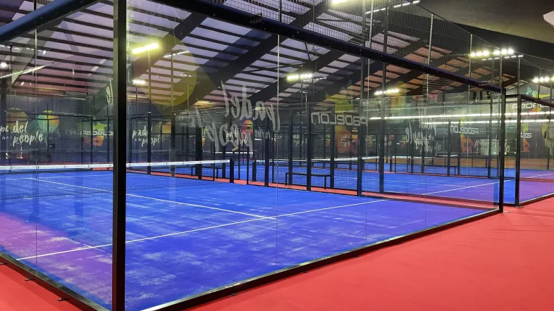 Padelon Spielfeld in Essen.