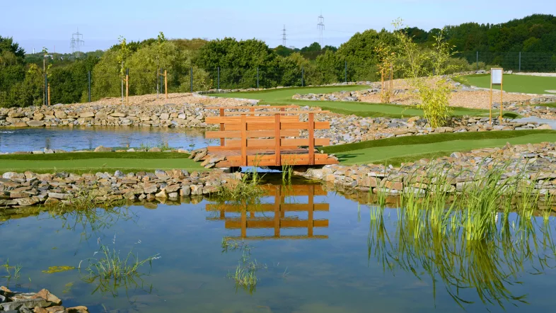 Minigolf Platz