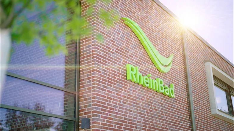 Logo an der Außenfassade