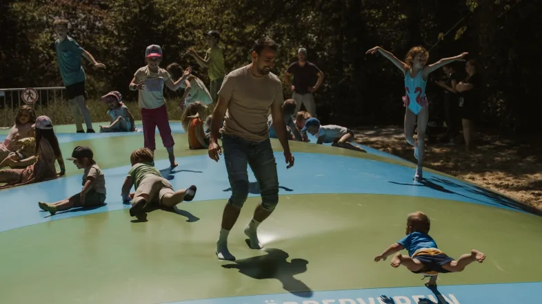 Neue Attraktion 2025 Hüpfkissen