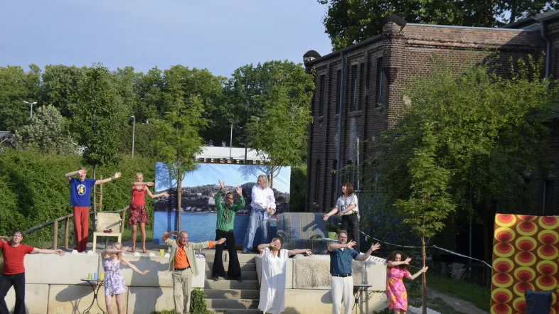 Ensemble des Theater an der Niebuhrg in Oberhausen.