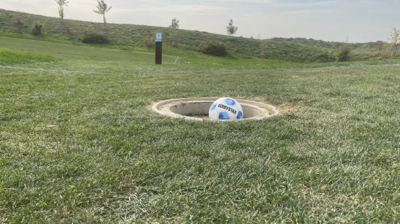 Fußballgolf Platz