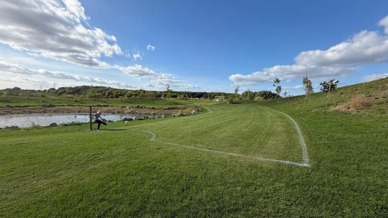 Fußballgolf Platz
