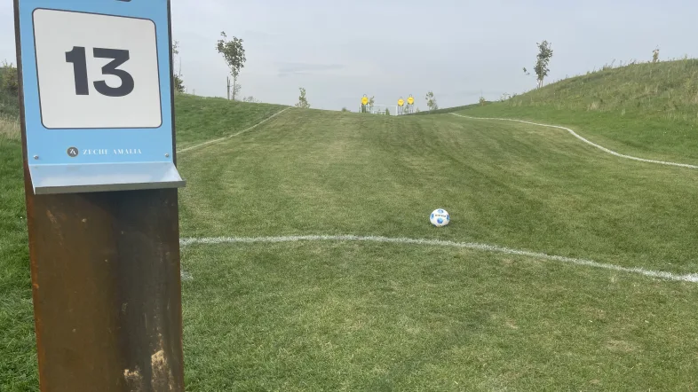 Fußballgolf Platz